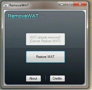 Removewat v2.1 windows 7 activator